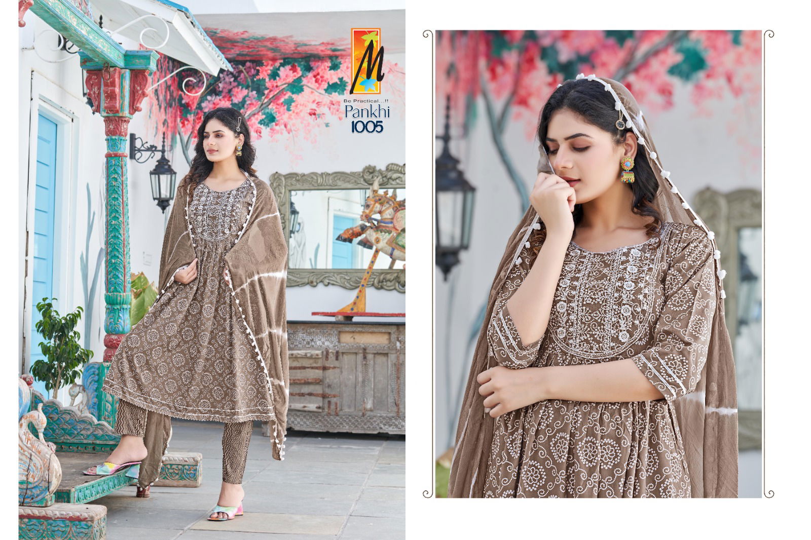 Pankhi By Master Nyra Cut Readymade Suits Catalog
